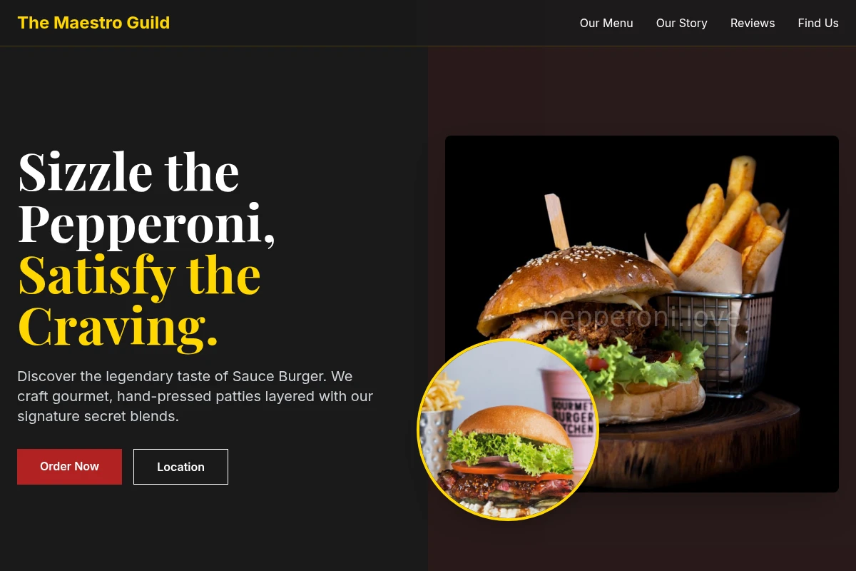 Sauce Burger
