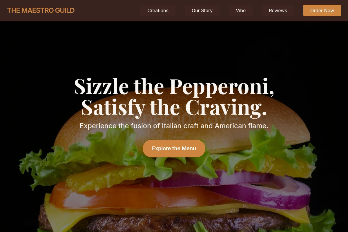 Stromboli Burger
