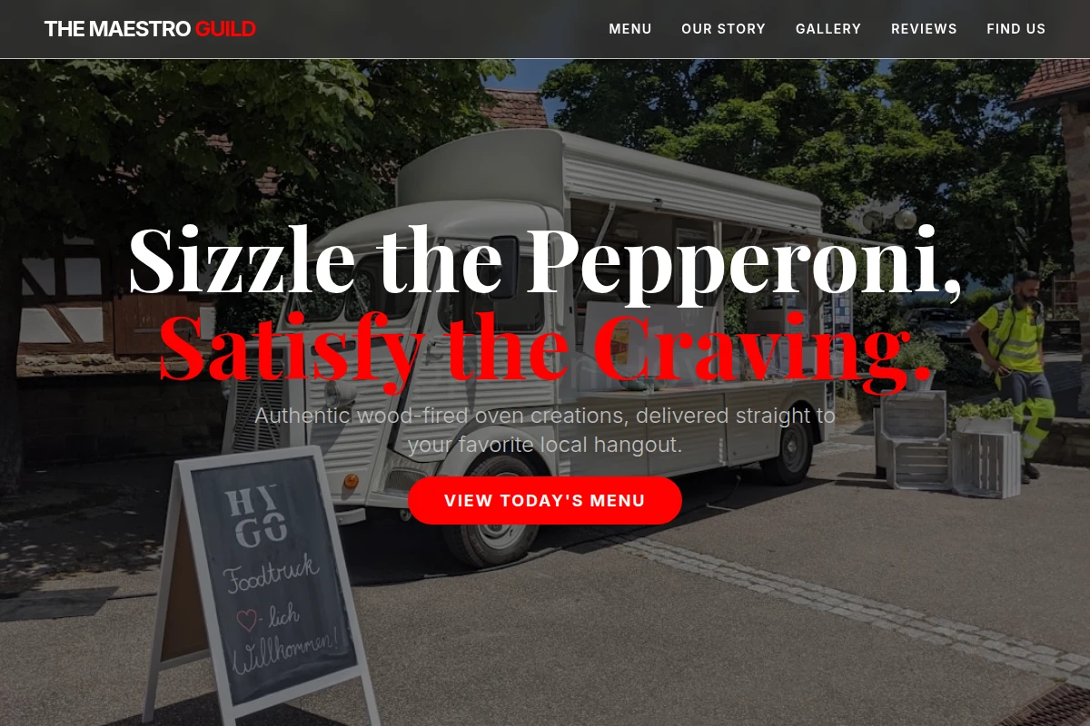 Oven Food Truck