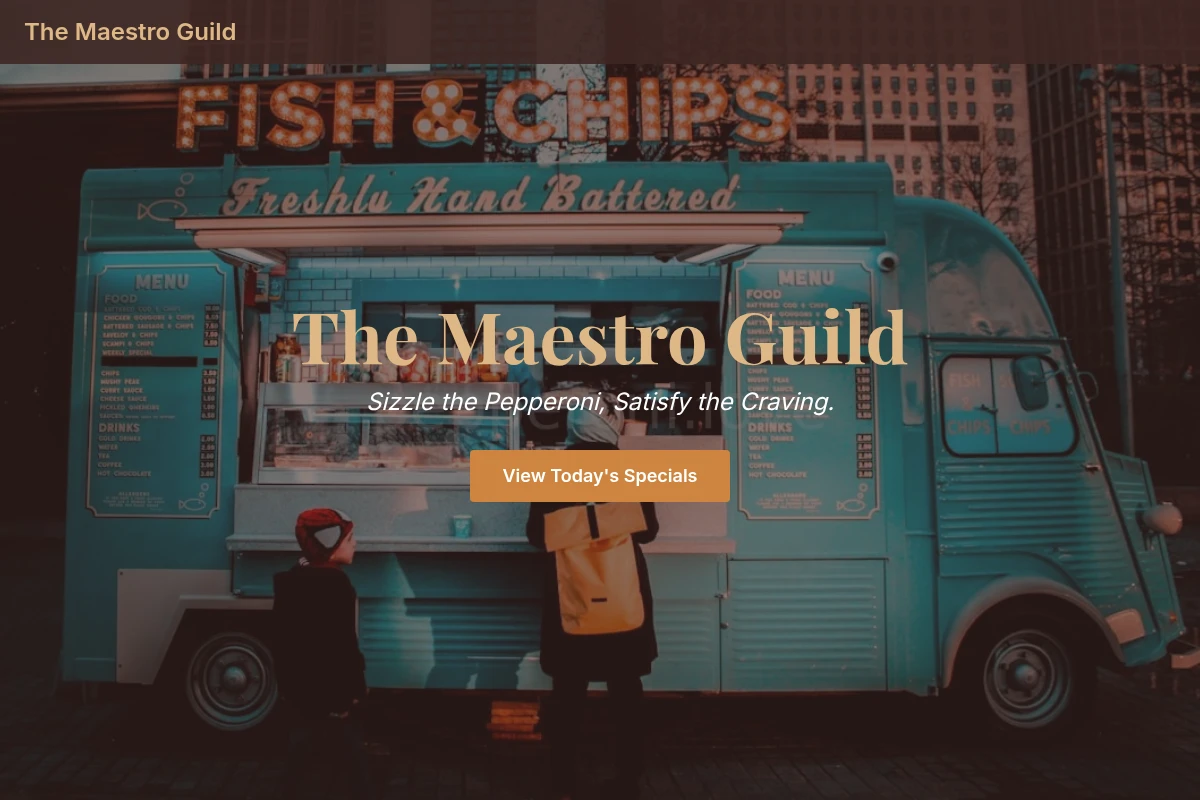 Wood-fired Food Truck