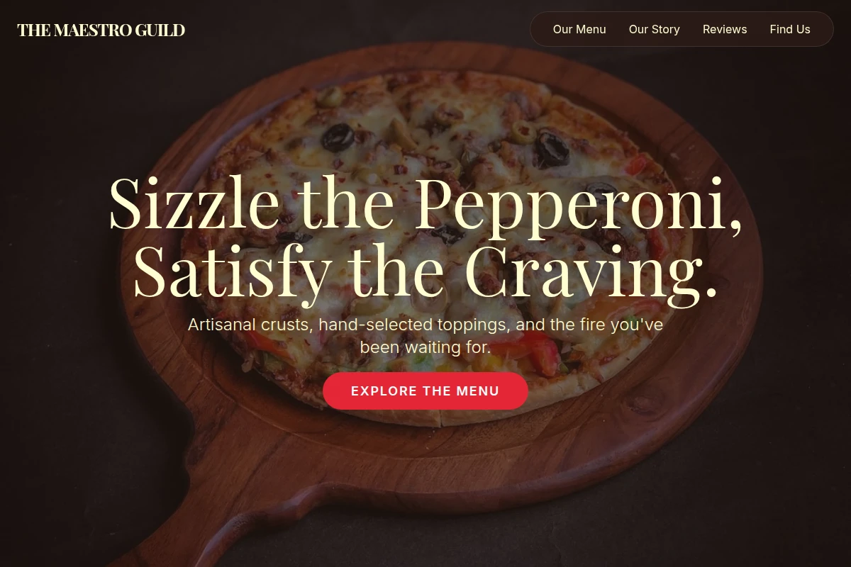 Sizzling Pizza