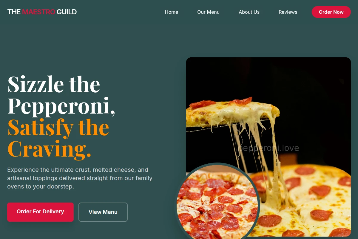 Family-owned Pizzeria