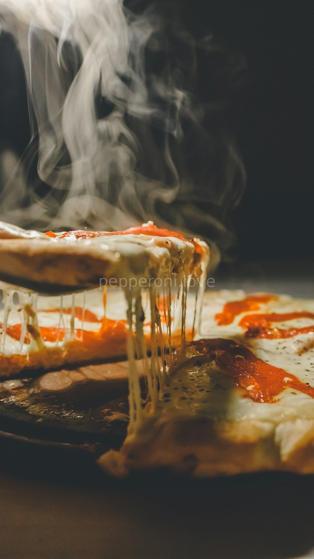Chef preparing pizza